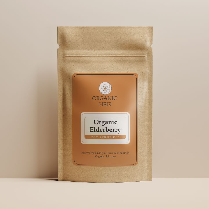 Organic Elderberry Syrup DIY Kit | Organic Heir