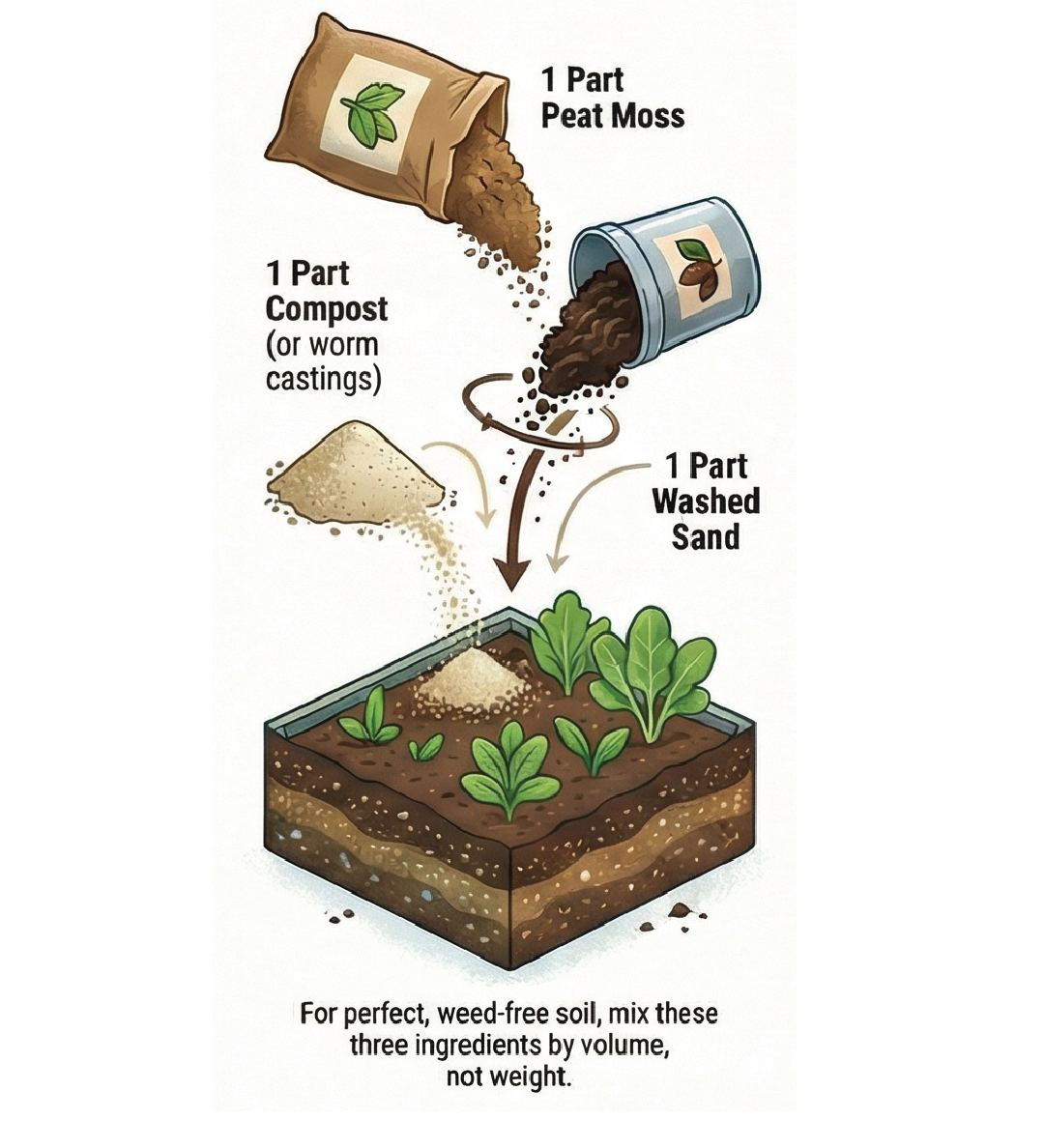 How to make the perfect soil for growing winter greens | Organic Heir
